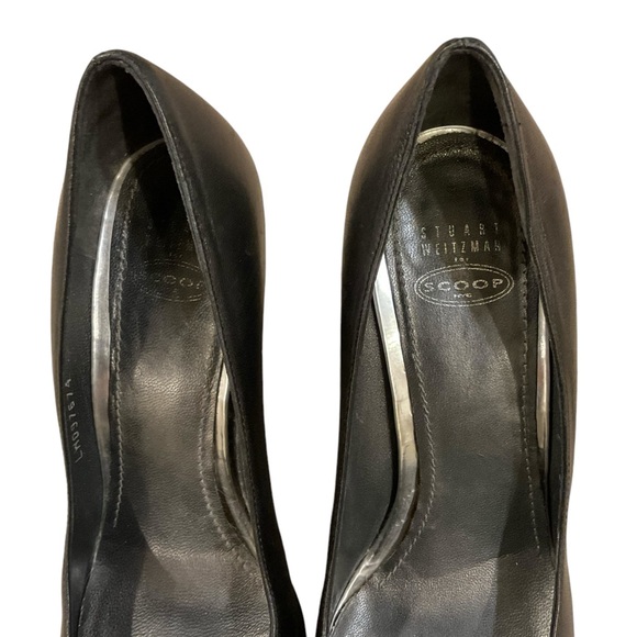 Stuart Weitzman wedge scoop pumps - Picture 3 of 7